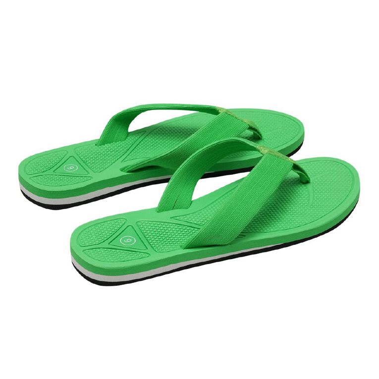 H&H Women's Gabi Jandals, Green, hi-res