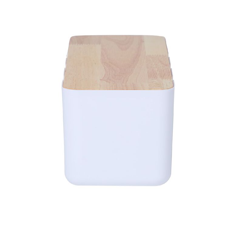 Living & Co Table Top Cable Storage With Bamboo Lid, , hi-res