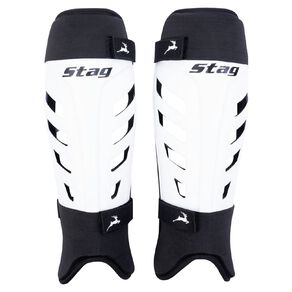 Stag S2 Shinguard Ergonomic Fit 100% TPU Black/White Small