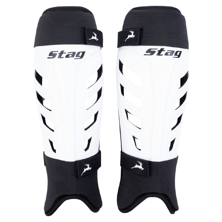 Stag S2 Shinguard Ergonomic Fit 100% TPU Black/White Small, , hi-res