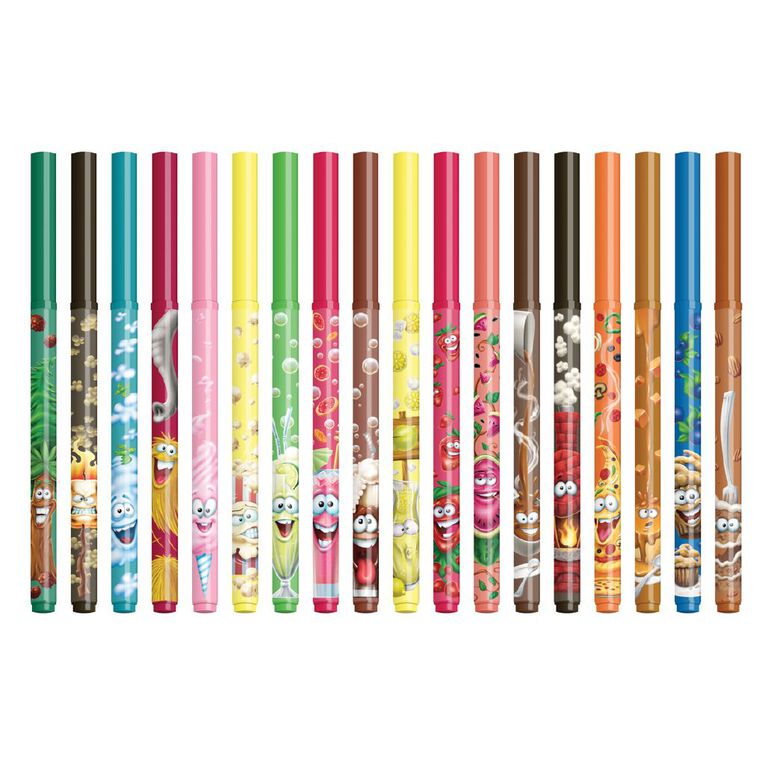 Crayola Doodle Scents Washable Markers 18 Pack, , hi-res