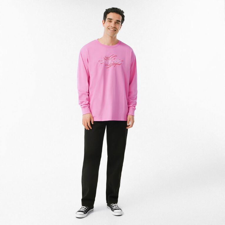 Garage Men's Heavyweight Boxy Tee, Pink Mid, hi-res