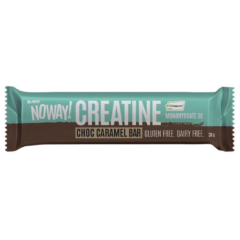 NoWay Creatine Caramel Choc Bar 30g, , hi-res