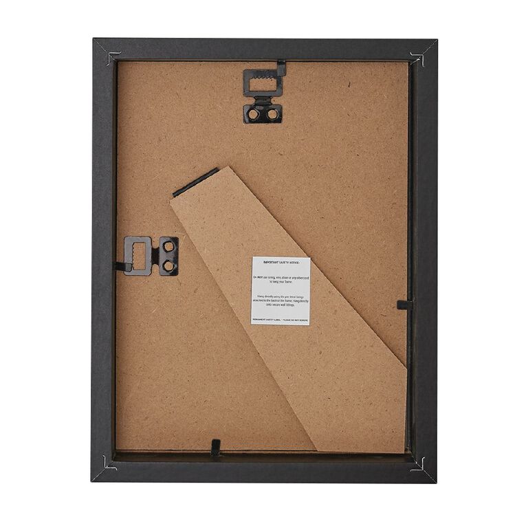 Living & Co Premium Photo Frame Black 4in x 6in, Black, hi-res