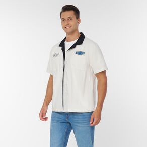 Garage Men's Printed Short Sleeve Shirt