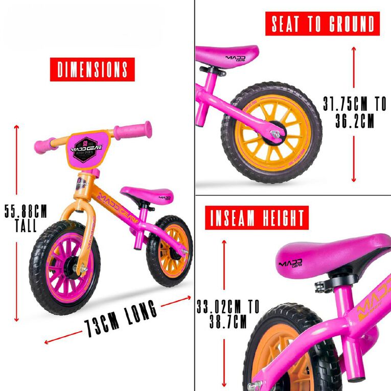 MADD Gear My First BMX Balance Bike, , hi-res