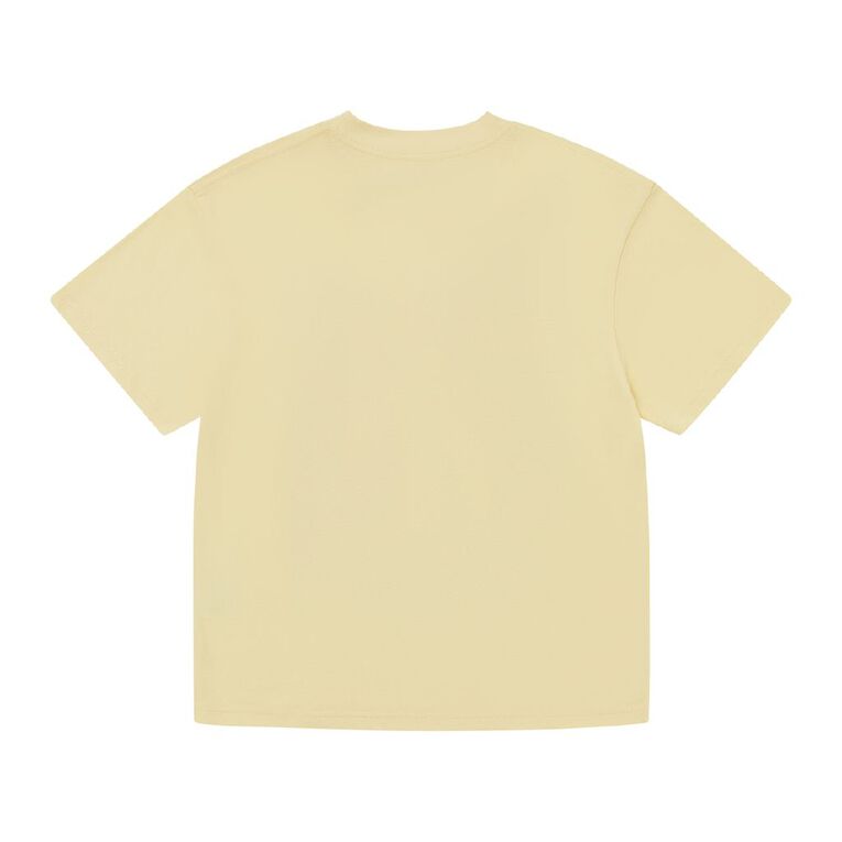 Young Original Short Sleeve Oversized Tee, Yellow Light, hi-res