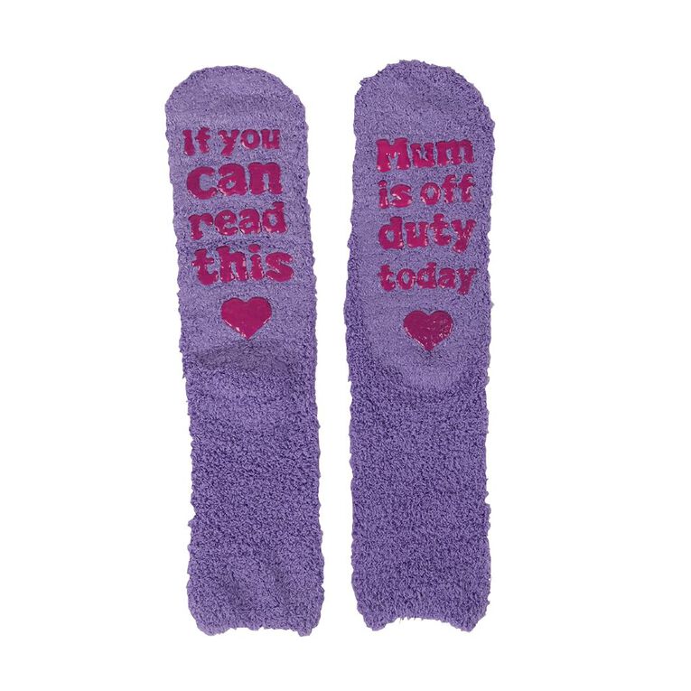Novelty Printed Bed Socks 2A Assorted, , hi-res