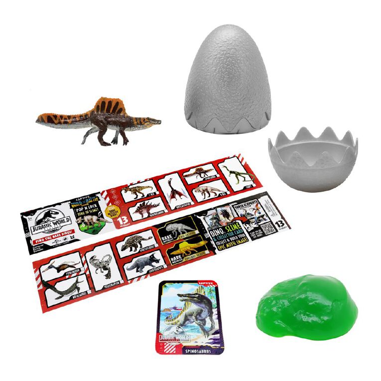 Jurassic World Rebirth Captivz Slime Egg 1 Piece, , hi-res