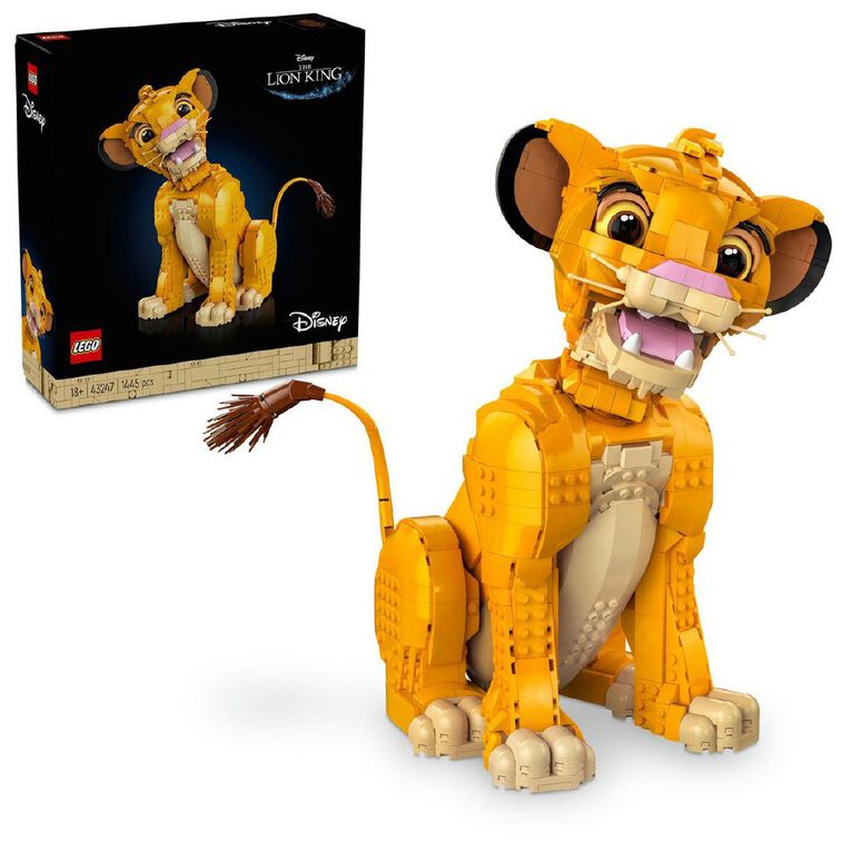 Disney LEGO Young Simba the Lion King 43247, , hi-res