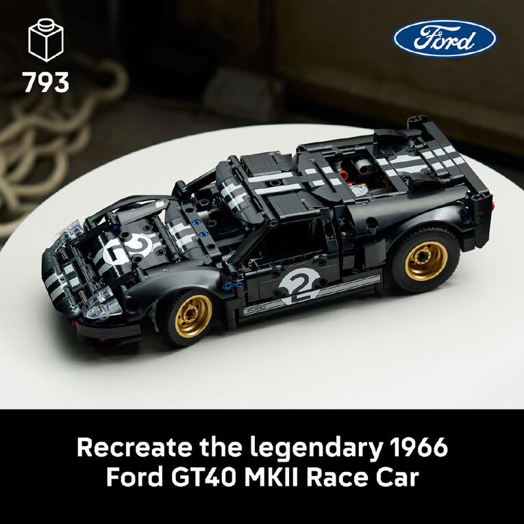 LEGO Technic Ford 1966 GT40 MKII Race Car 42223, , hi-res