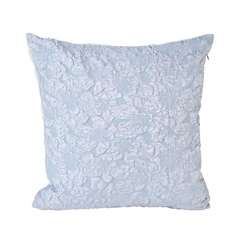 Living & Co Cushion Cover Blue 45cm x 45cm, , hi-res