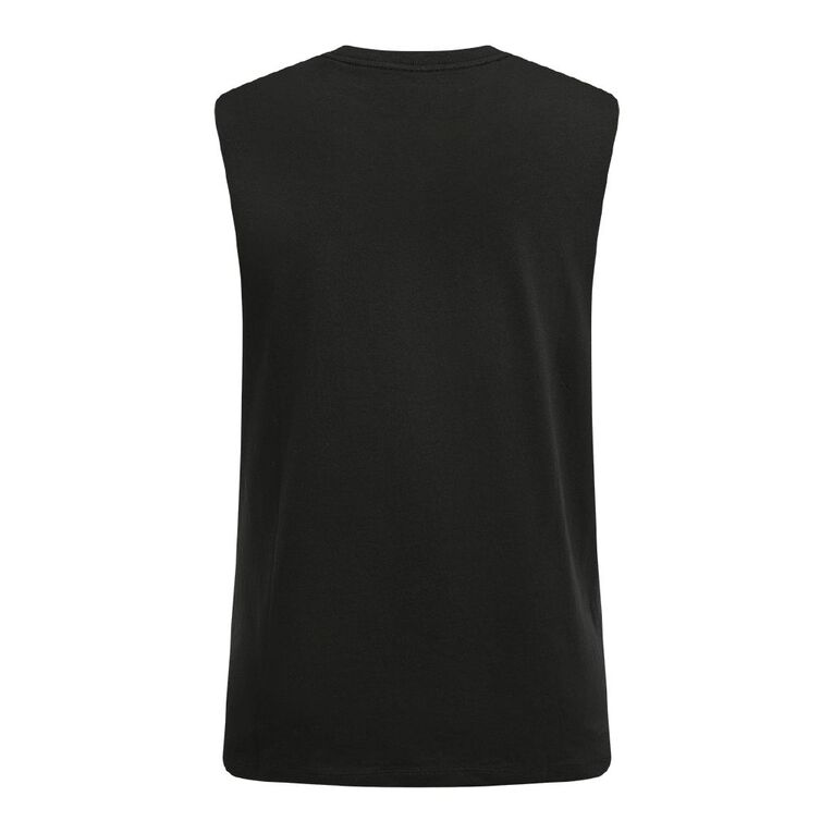 Garage Men's Muscle Tank, Black, hi-res