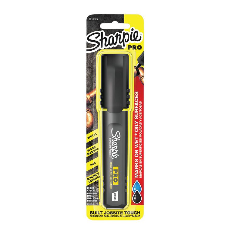 Sharpie Pro Chisel Black 1 Pack, , hi-res