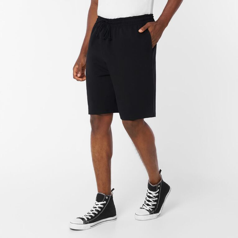 Garage Men's Baggy Jersey Shorts, Black, hi-res