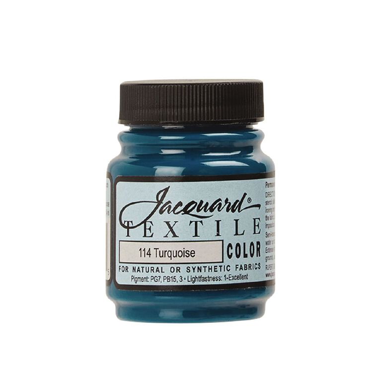 Jacquard Textile Colours 66.54ml Turquoise, , hi-res
