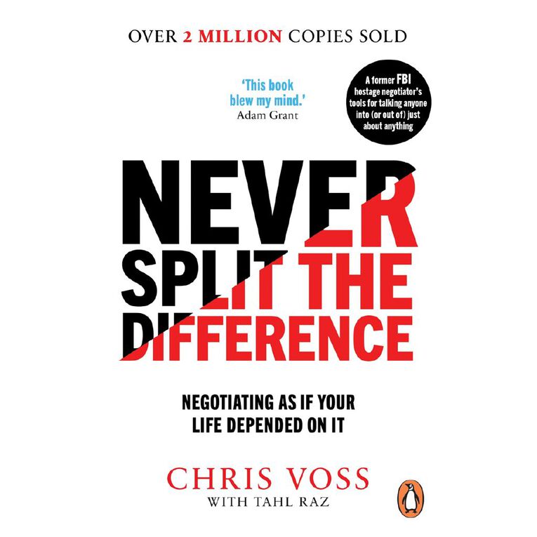 Never Split The Difference by Chris Voss, , hi-res