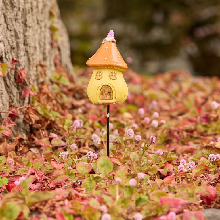 Northcote Pottery Fairy House Gnome Stake, , hi-res