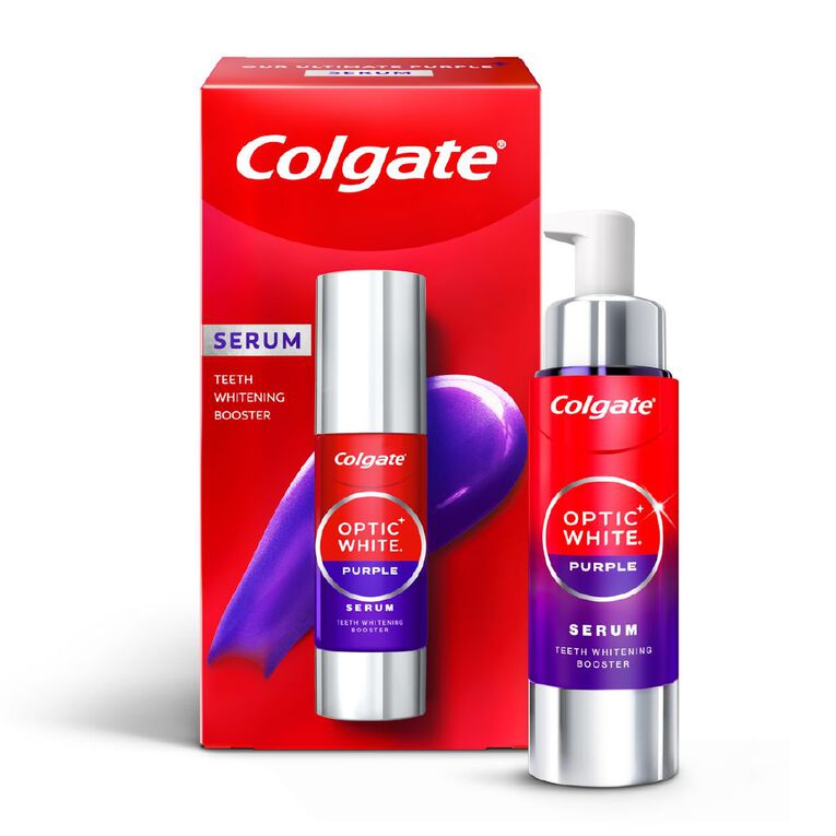 Colgate Optic White Purple Serum 40ml, , hi-res
