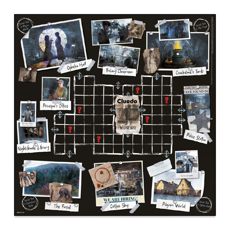 Wednesday Cluedo Game, , hi-res