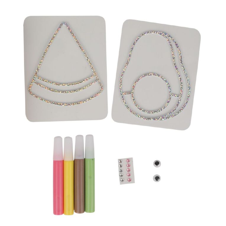 Uniti Kids Window Art Craft Kit Avacado, , hi-res