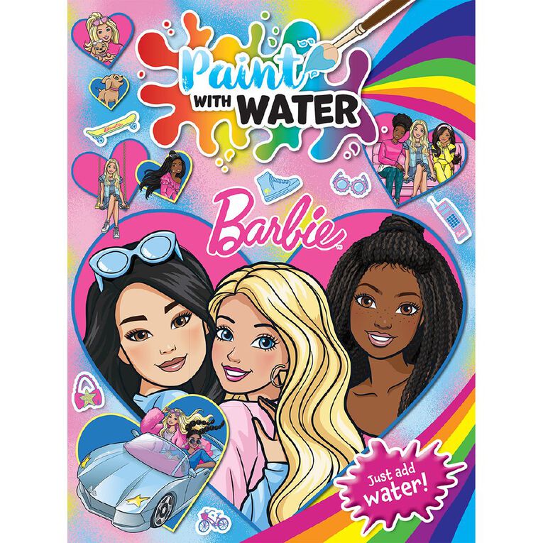 Mattel: Barbie Paint With Water, , hi-res