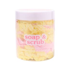 Sunkissed Whipped Body Soap & Scrub Lemon Sherbet 250g 250g