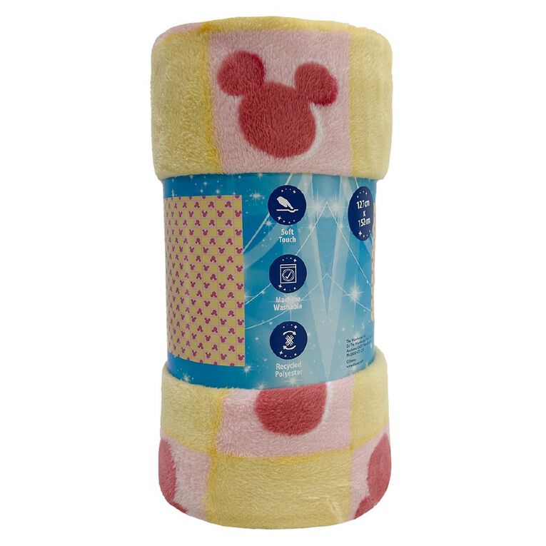 Mickey Mouse Throw 127cm x 152cm, , hi-res