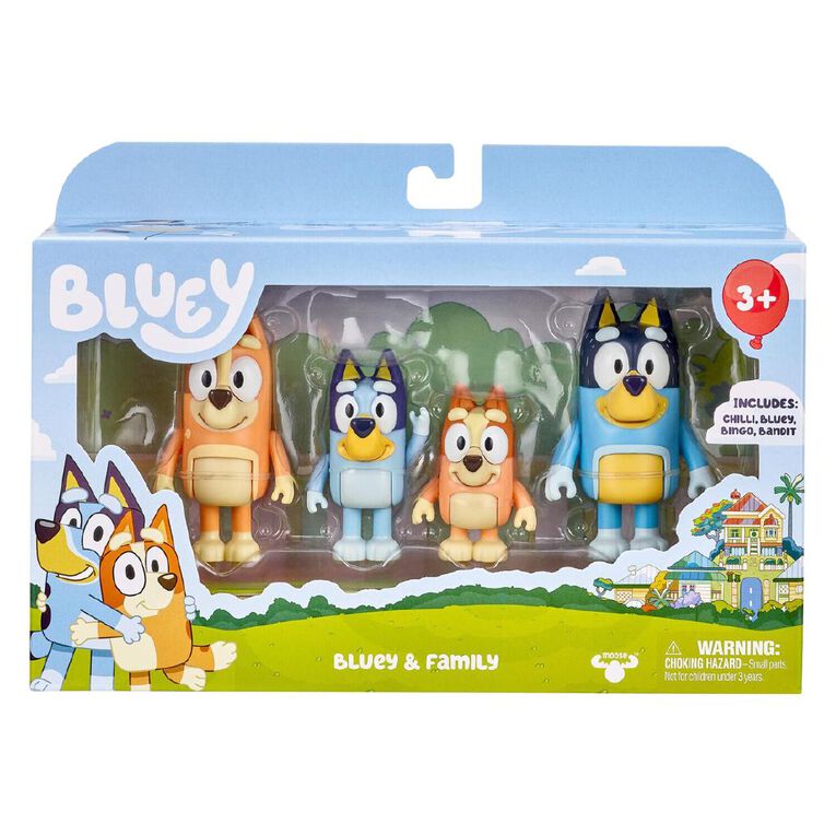 Bluey Figures 4 Pack Series 15, , hi-res