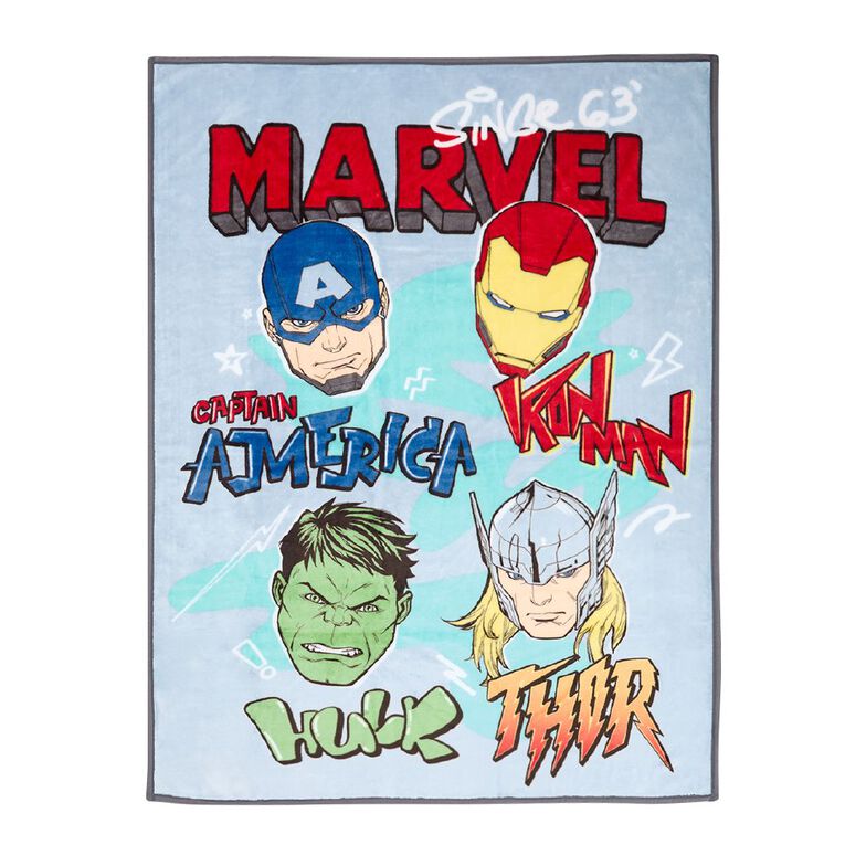 Marvel Mink Blanket King Single, , hi-res