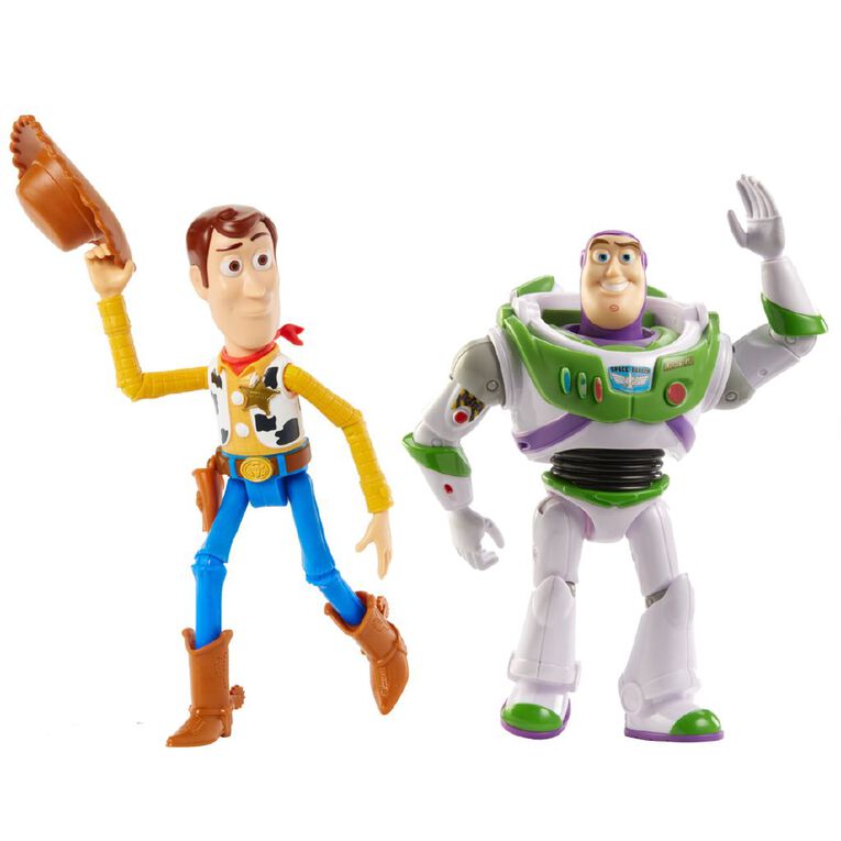 Toy Story Buzz & Woody Figures 2 Pack, , hi-res