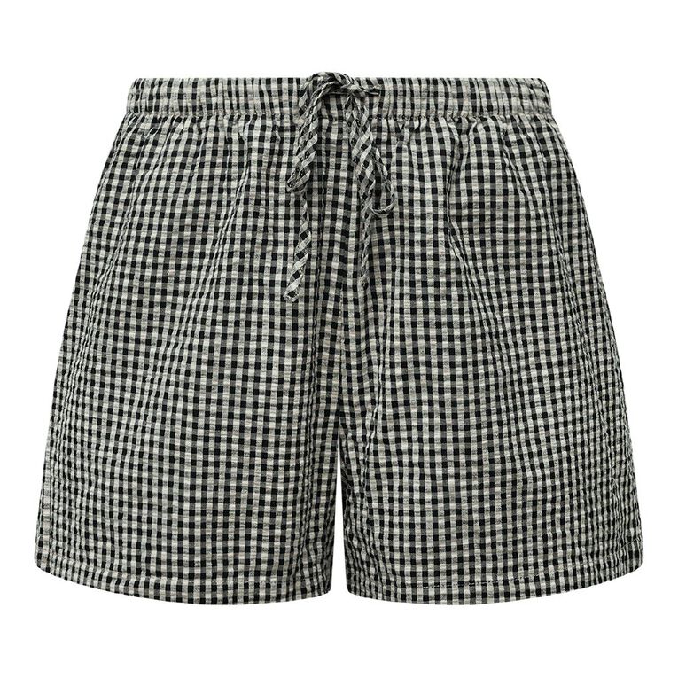 H&H Women's Seersucker Everyday Shorts, , hi-res