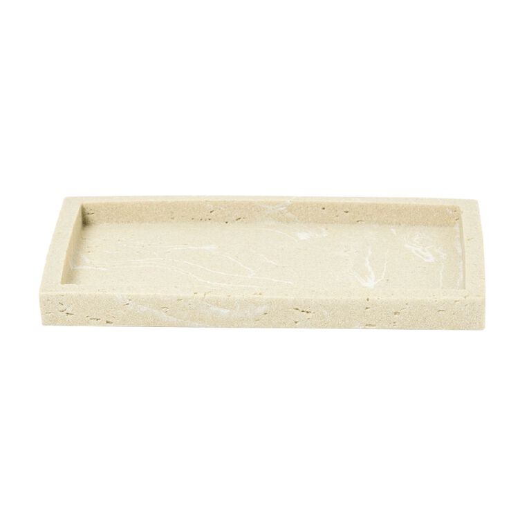 Living & Co Bathroom Tray Stone Natural, , hi-res