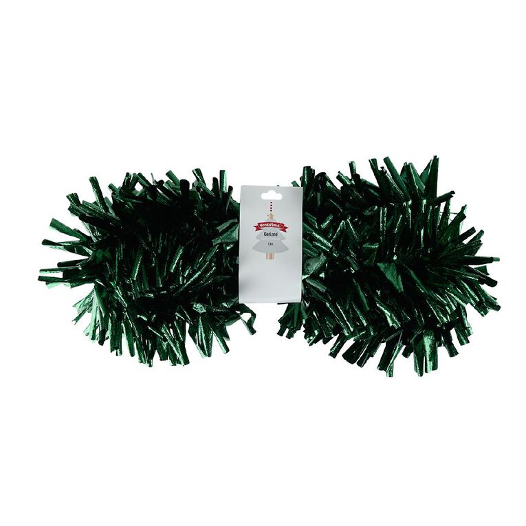 Wonderland Large Tinsel Garland Assorted 1.8m, , hi-res