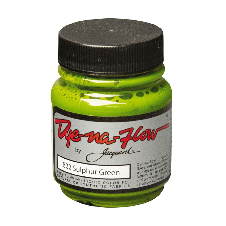 Jacquard Dye-Na-Flow 66.54ml Sulphur Green, , hi-res