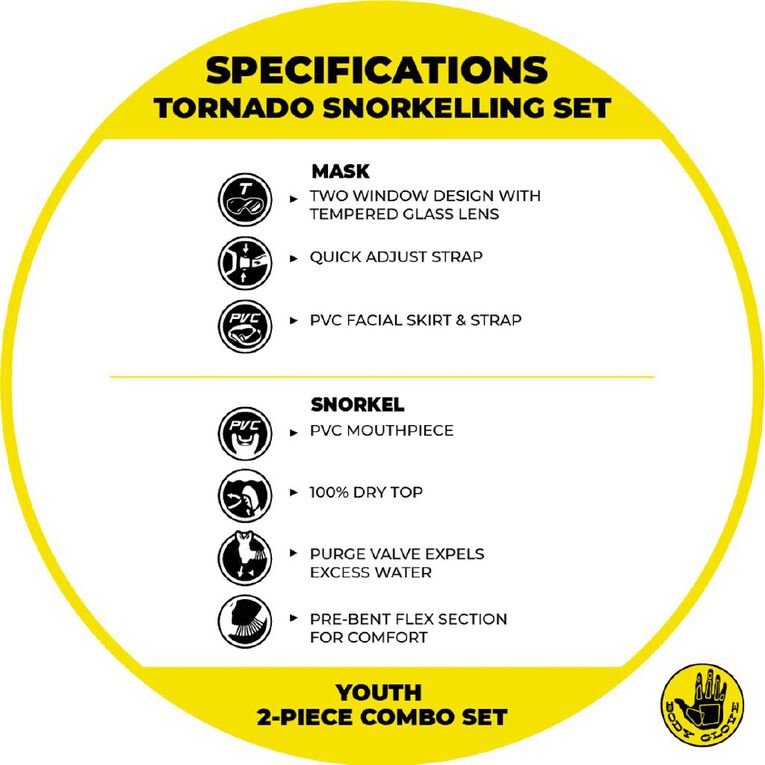 Body Glove Youths Tornado 2-piece set, , hi-res