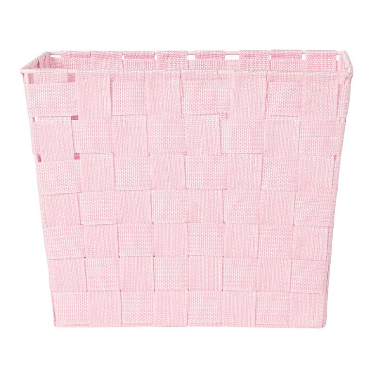 Living & Co Woven Basket Pink Small, , hi-res