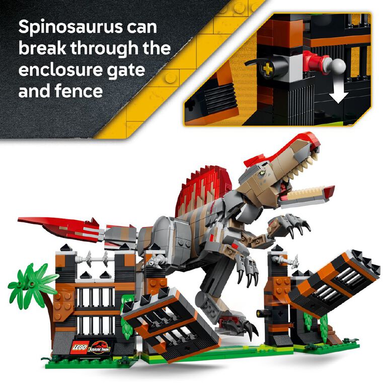 LEGO Jurassic World Spinosaurus Dinosaur Escape 77982, , hi-res