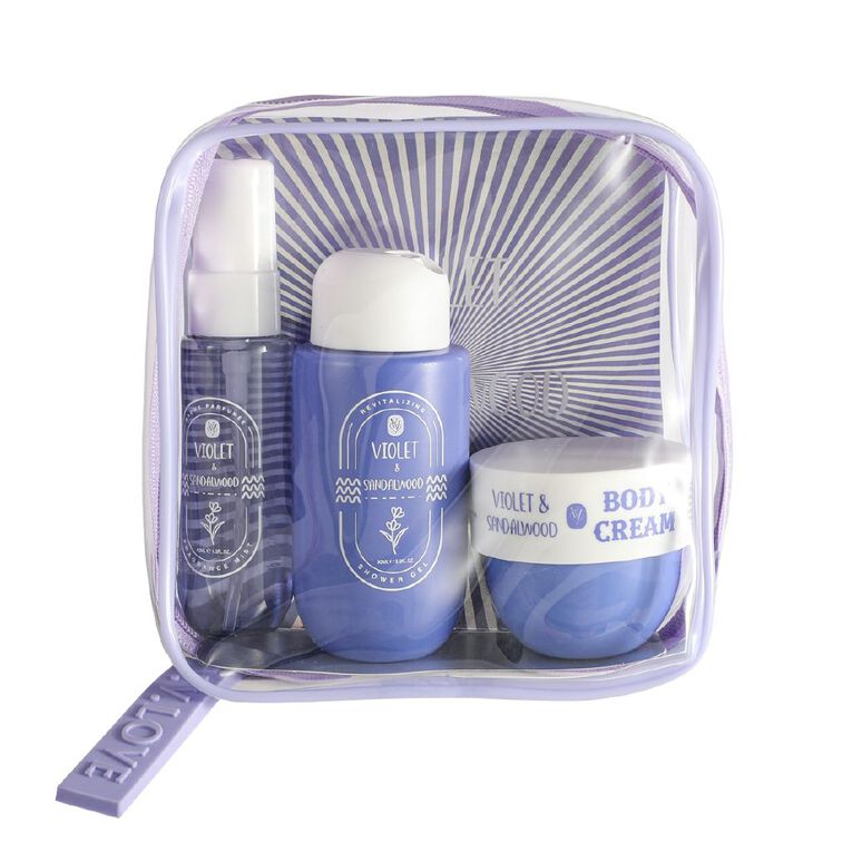 VV Love Love Violet & Sandalwood 3 Piece Mini Set, , hi-res