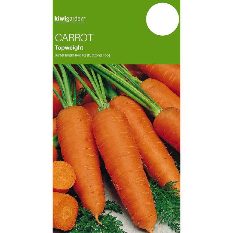 Kiwi Garden Carrot Topweight Seeds, , hi-res