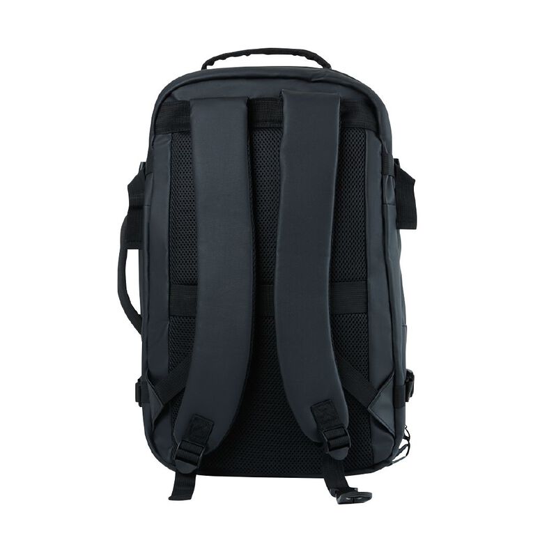 H&H Travel Expandable Backpack Black 16L, , hi-res