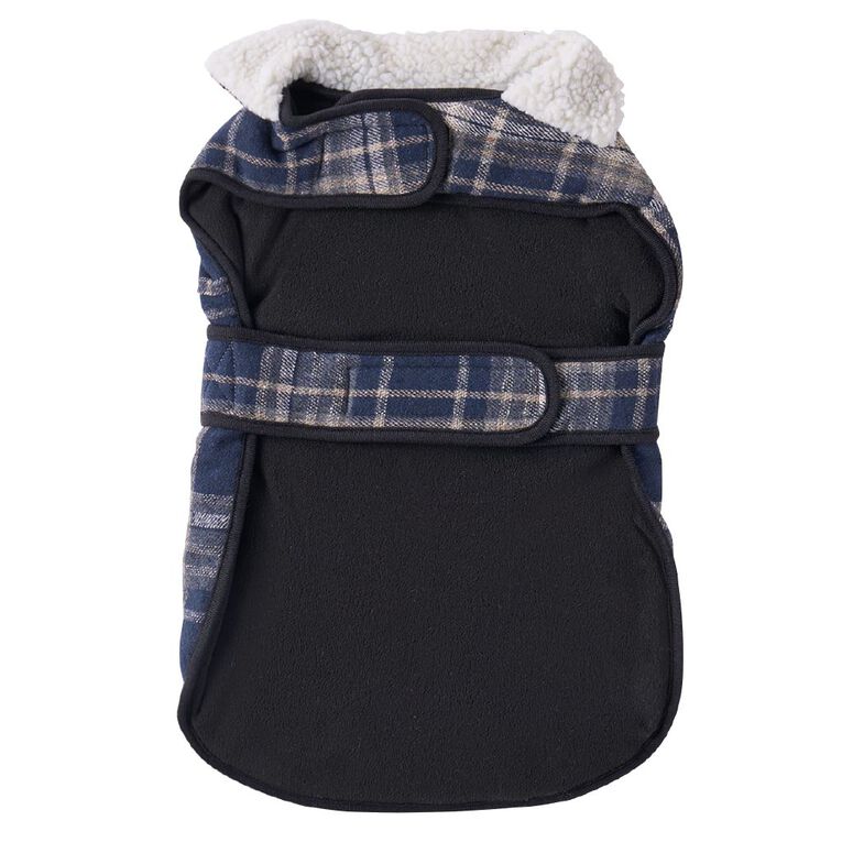 Petzone Check Jacket Blue Large, , hi-res