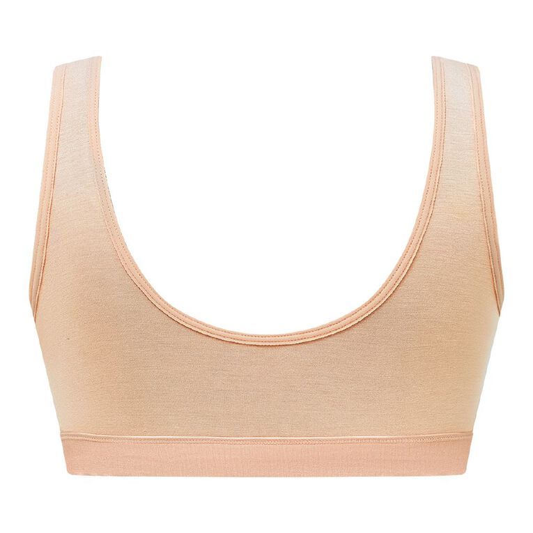 H&H Women's Crossover Lounge Maternity Bra 2 Pack, Brown Dark, hi-res