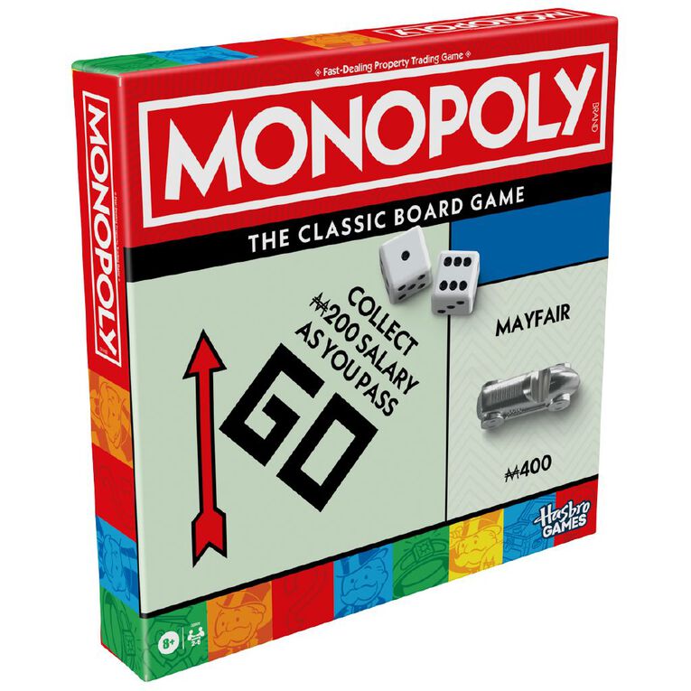 Hasbro Monopoly Classic Board Game, , hi-res