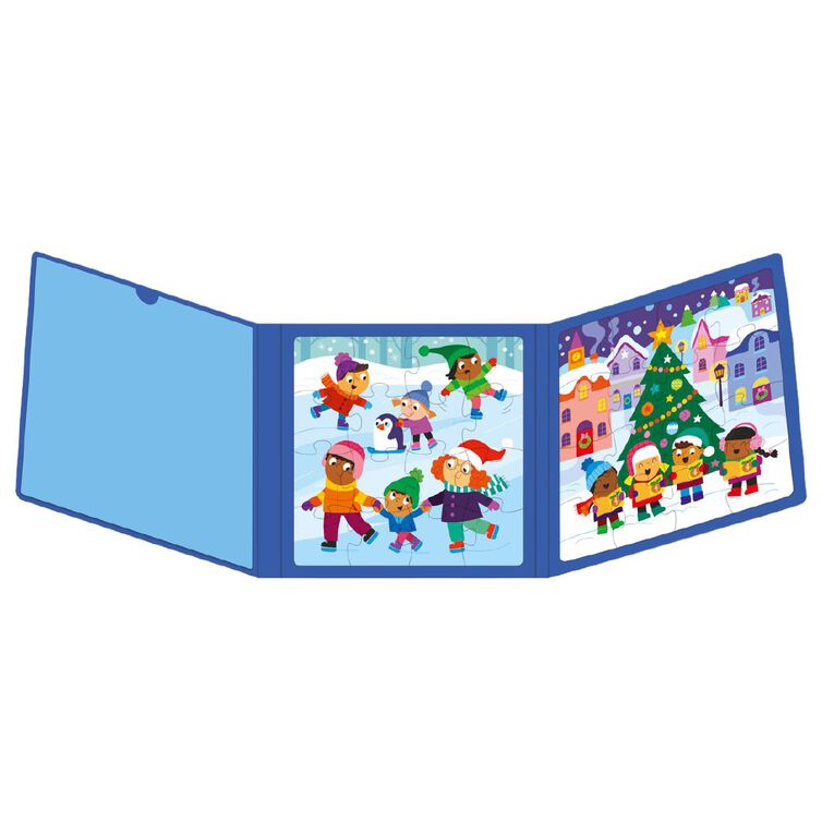 Magnetic Activity Set: Christmas Village, , hi-res