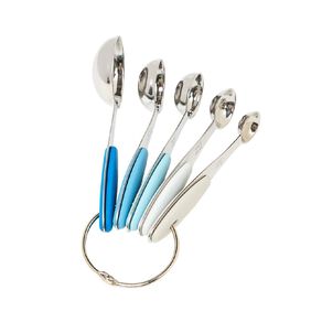 Living & Co Stainless Steel Measuring Spoons Blue