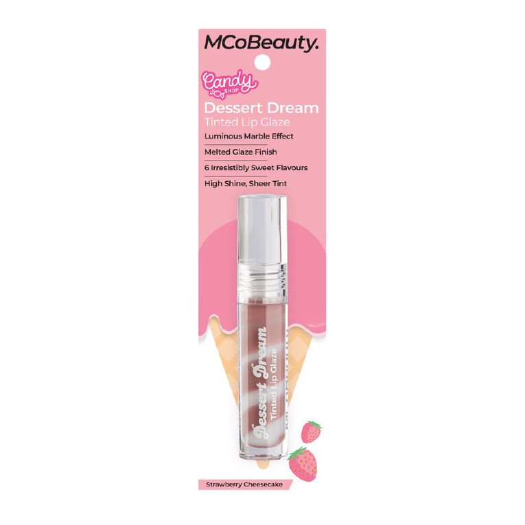 MCoBeauty Candy Collection Dessert Dream Tinted Lip Glaze Strawberry, , hi-res