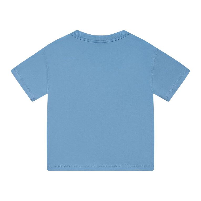 Young Original Toddler Short Sleeve Boxy Print Tee, Blue Light, hi-res