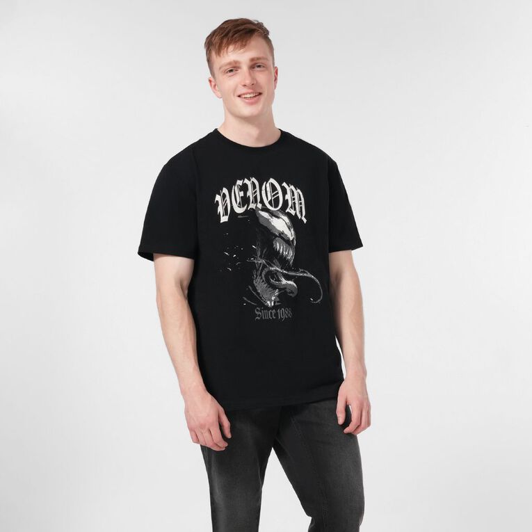 Marvel Men's Short Sleeve Tee, Black, hi-res
