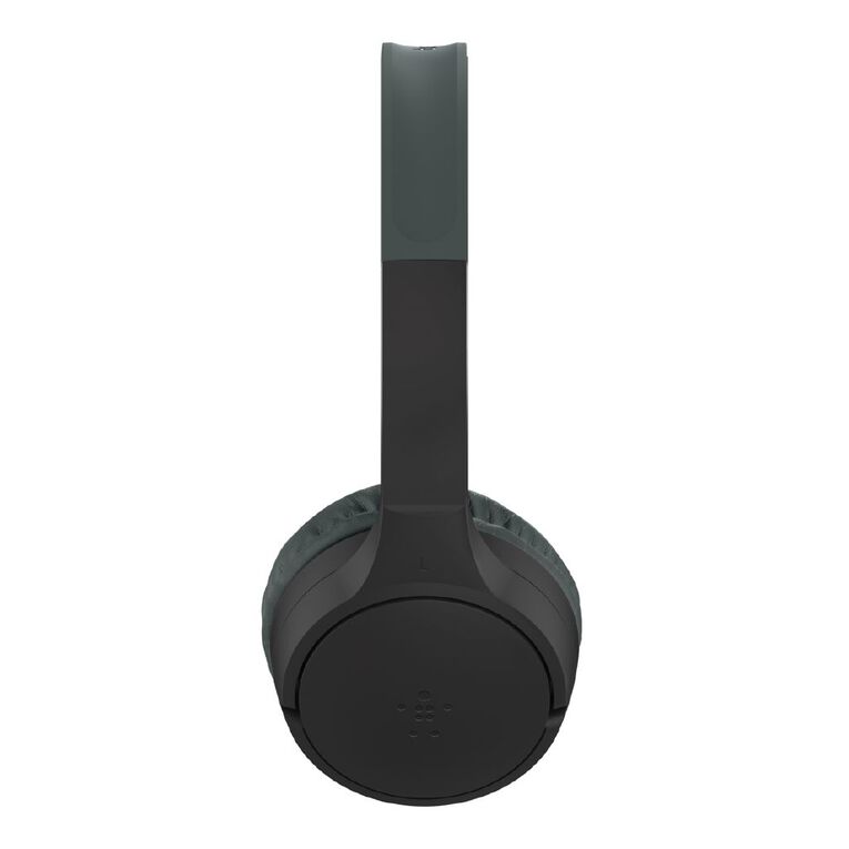 Belkin SoundForm Mini 2 Wireless On-Ear Kids Headphones Black, , hi-res